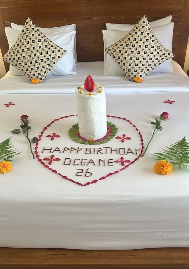 Pour occasion spéciale, décoration d'anniversaire